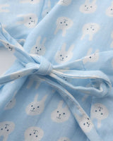 Blue Bunny Baby Kimono