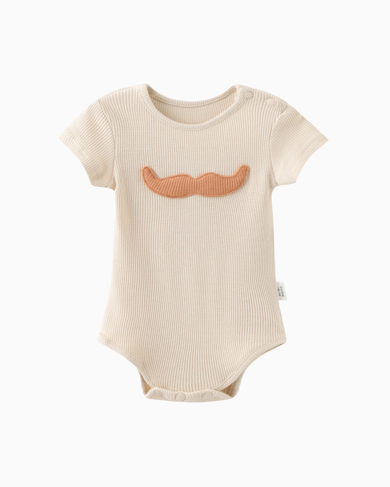 Little Moustache Lounge Baby Romper