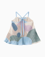 Pre-order: Serenity Peaks Mums Pleated Spag Top