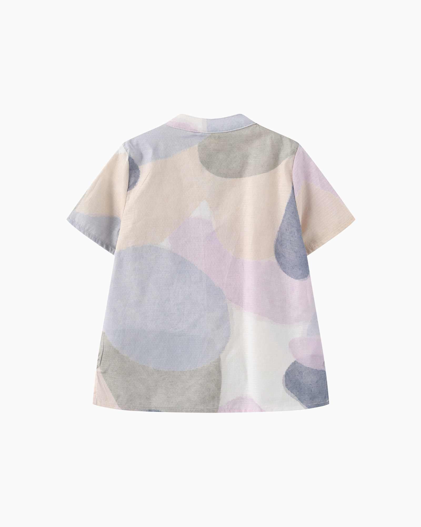 Serenity Peaks Kids Collar Shirt