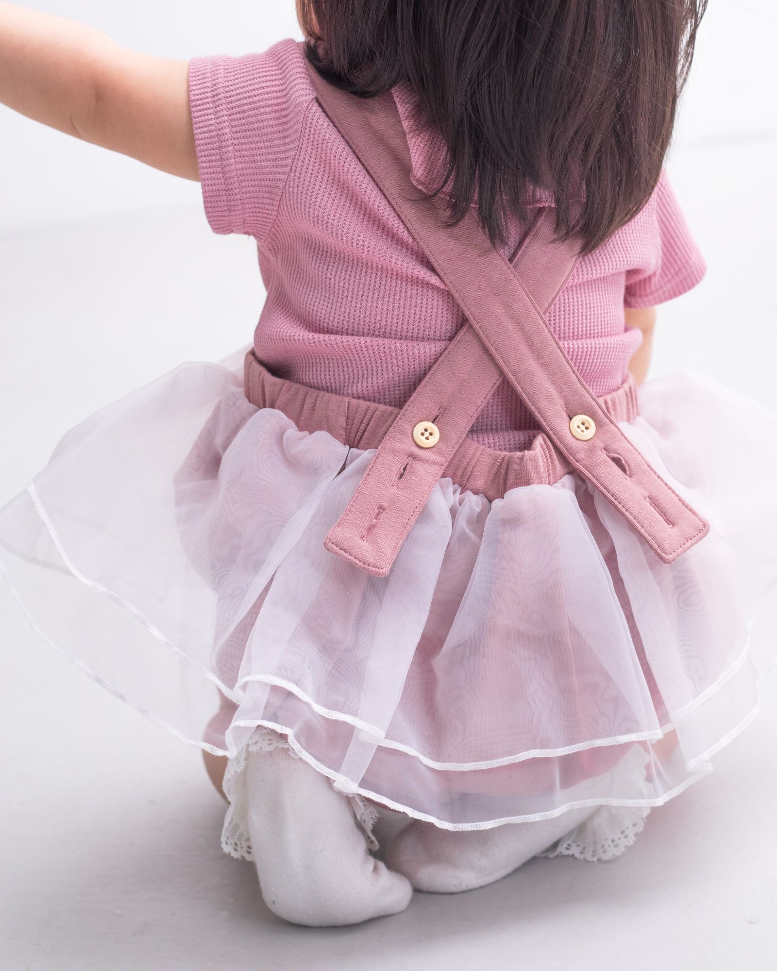 Ballerina Tulle Baby Suspenders