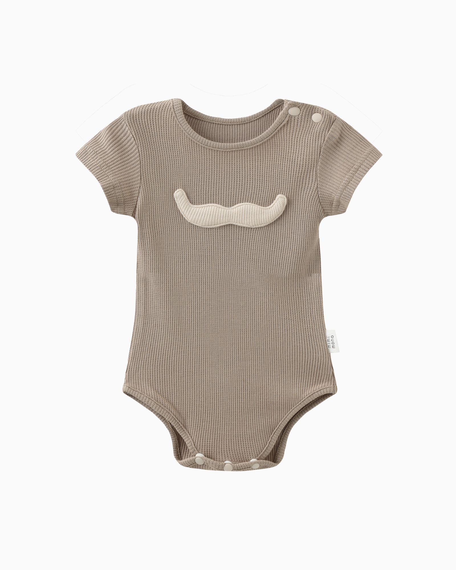 Little Moustache Lounge Baby Romper