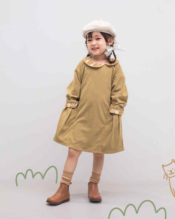 Pre-order: Kitty Pleated Pocket Dress