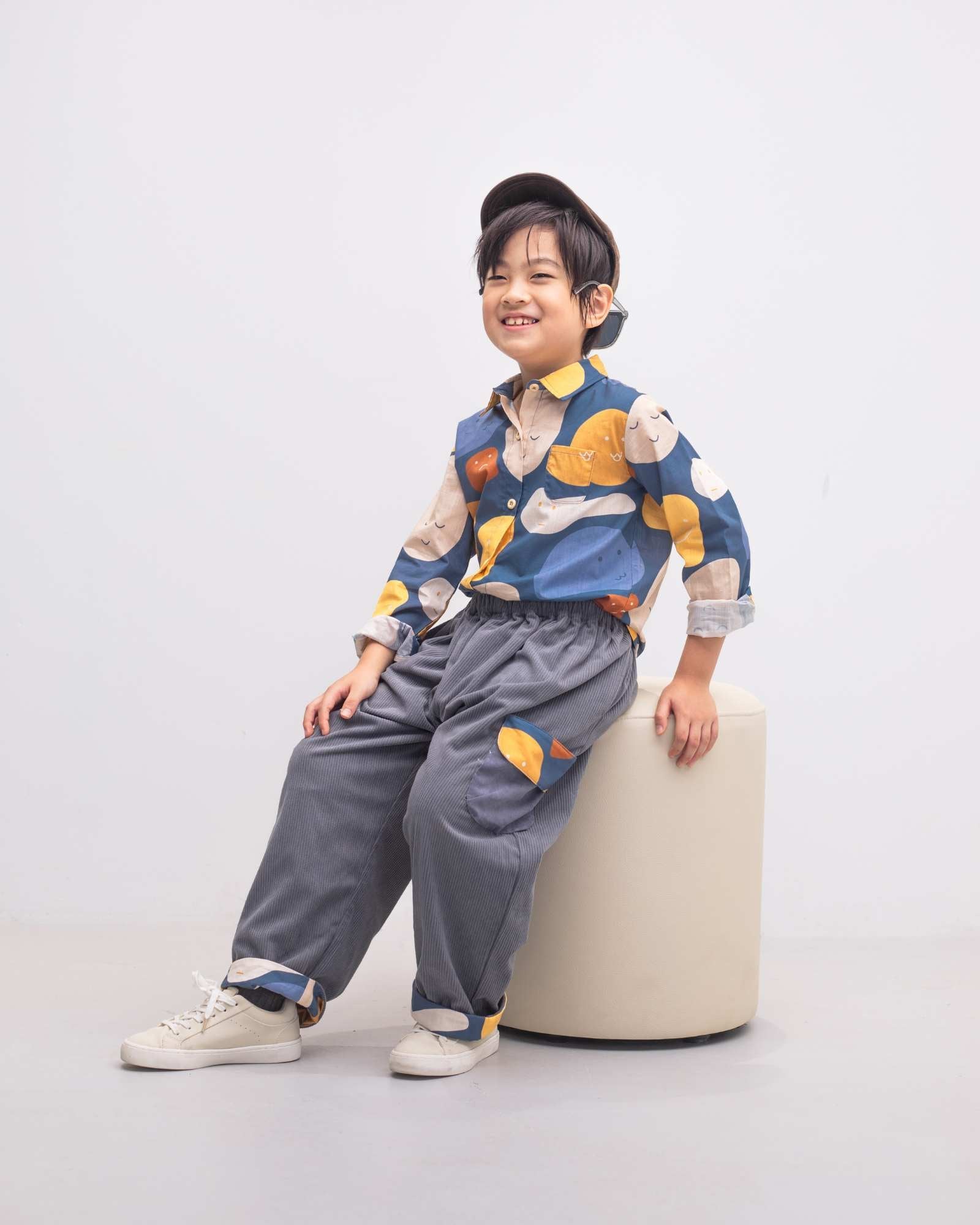 Online-exclusive: Blob Pop Kids Collar Shirt