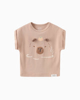 Pre-order: Capybara In Onsen Kids Tank Top