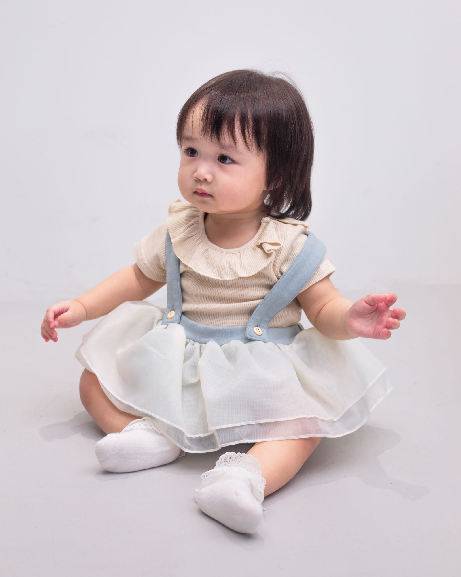 Ballerina Tulle Baby Suspenders