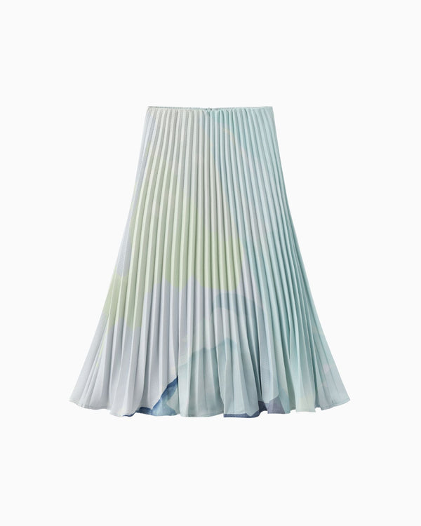 Serene Voyage Women's Pleated Skirt