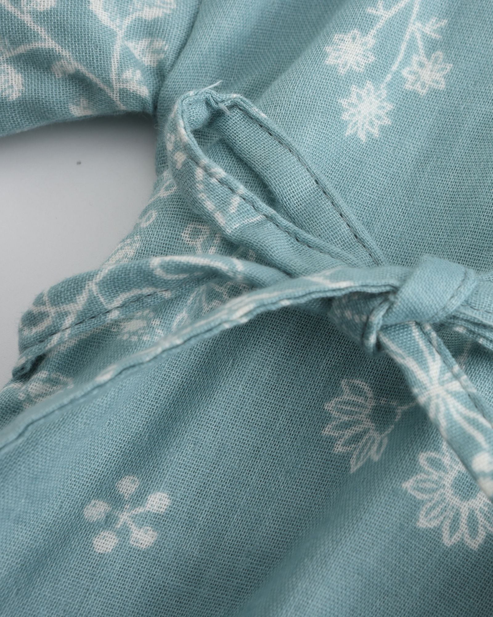 Dandelion Baby Kimono - Teal